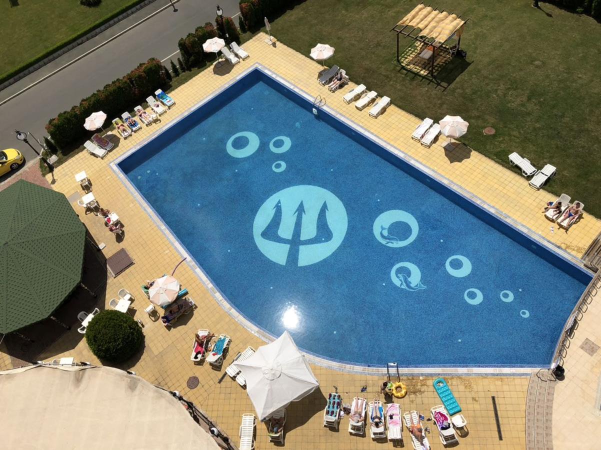 Aparthotel Poseidon ซันนีบีช ภายนอก รูปภาพ