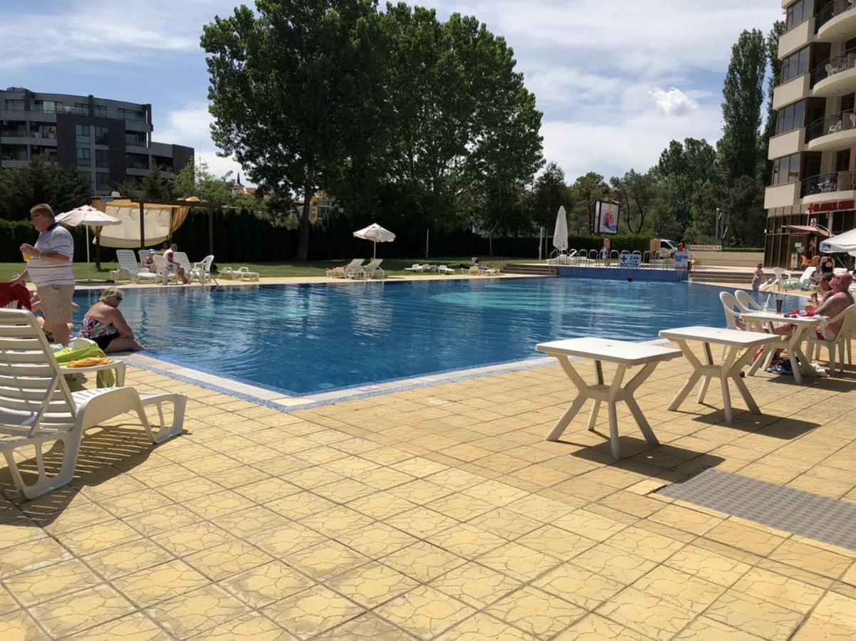Aparthotel Poseidon ซันนีบีช ภายนอก รูปภาพ