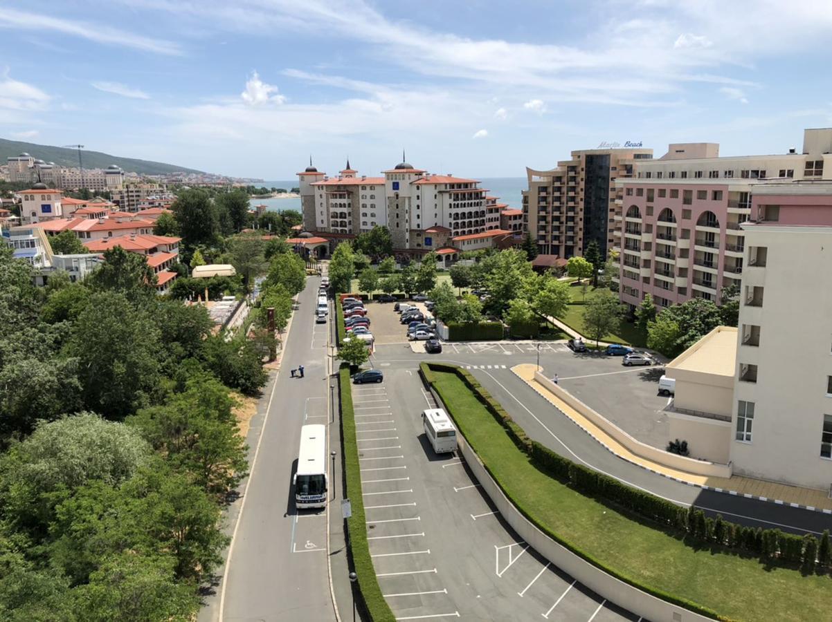 Aparthotel Poseidon ซันนีบีช ภายนอก รูปภาพ