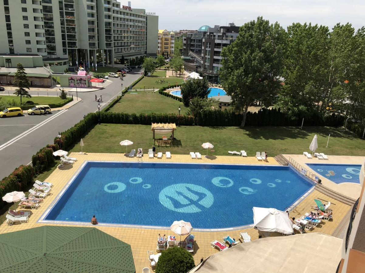 Aparthotel Poseidon ซันนีบีช ภายนอก รูปภาพ